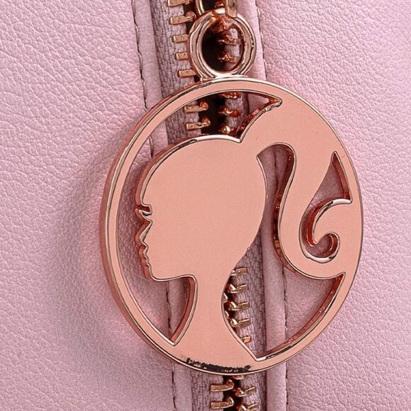 Loungefly Barbie Rose Gold Logo Convertible Backpack main image 4